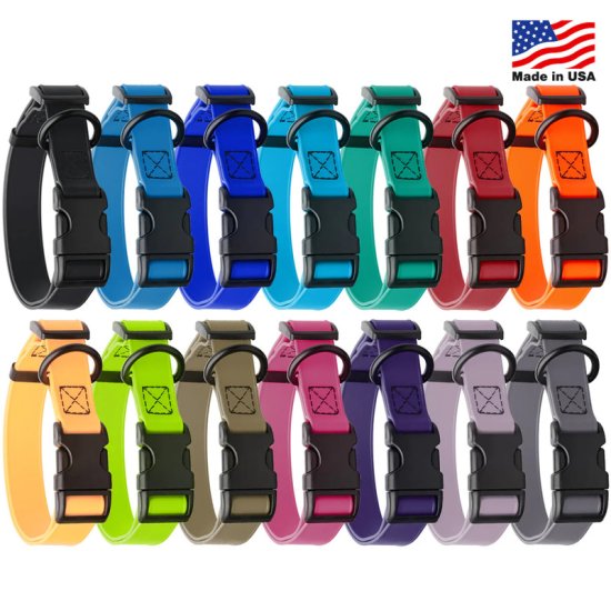 Biothane Waterproof Collar with Quick Release Buckle - Click Image to Close