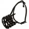Walking and Training Leather Cage Doberman Muzzle