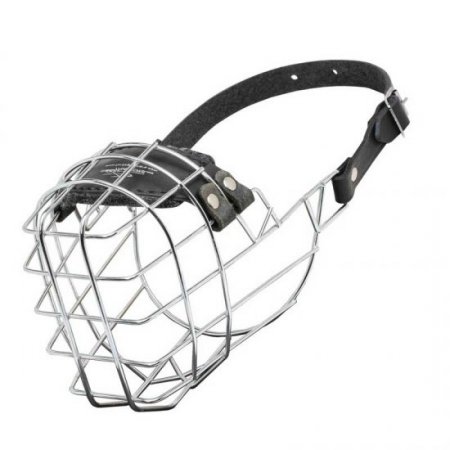 'The Silencer' Wire Cage Doberman Muzzle With One Strap