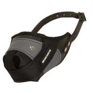 Protection Training Doberman Muzzle Made of Nylon and Leather