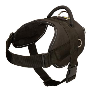 Doberman Harness Nylon Multifunctional with Control Handle