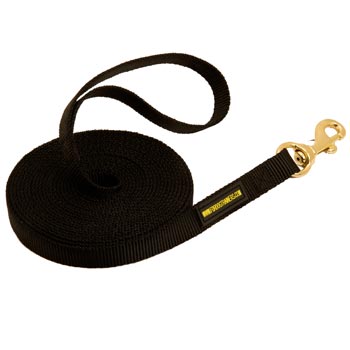 Doberman Nylon Dog Leash for Tracking Work